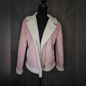 Girls Koolaburra by UGG faux Shearling Jacket sz 14/16